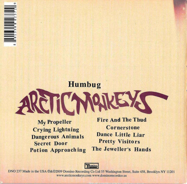 Arctic Monkeys : Humbug (CD, Album)