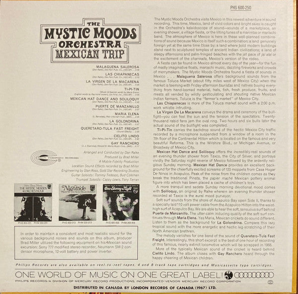 The Mystic Moods Orchestra : Mexican Trip (LP)