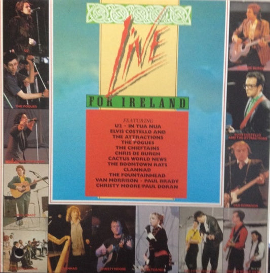 Various : Live For Ireland (LP, Album)