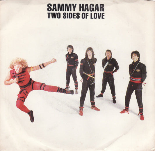 Sammy Hagar : Two Sides Of Love (7", Single, Red)