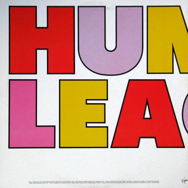 The Human League : Hysteria (LP, Album, Gat)
