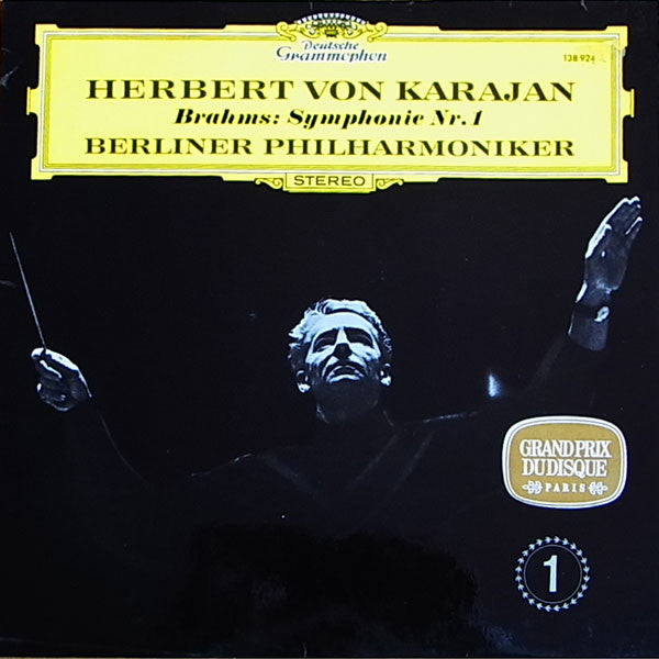 Herbert von Karajan - Brahms* - Berliner Philharmoniker : Symphonie Nr. 1 (LP, RP)