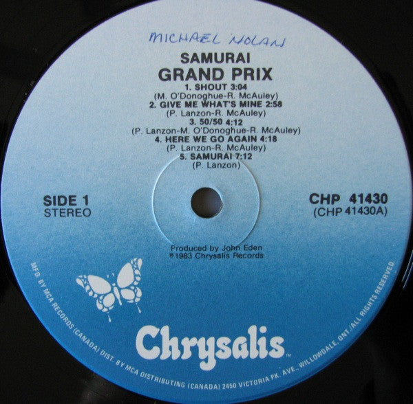 Grand Prix (2) : Samurai (LP, Album)