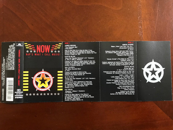 Various : Now, Rap’s What I Call Music (Cass, Comp)