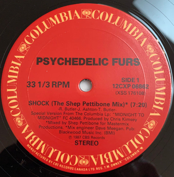 The Psychedelic Furs : Shock (12")