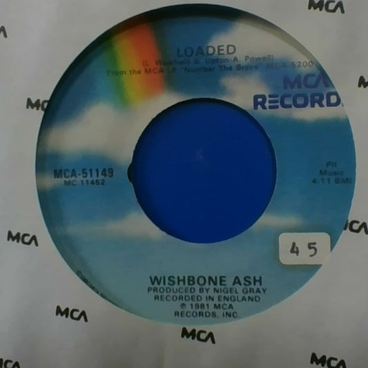 Wishbone Ash : Loaded (7", Single)