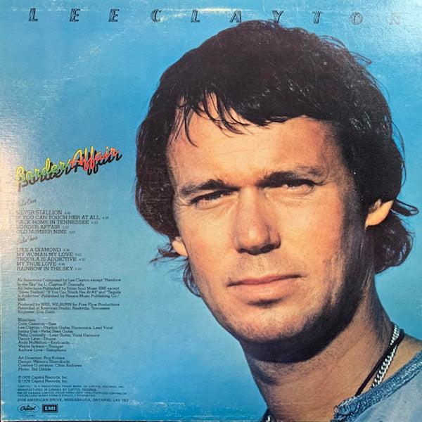 Lee Clayton : Border Affair (LP)