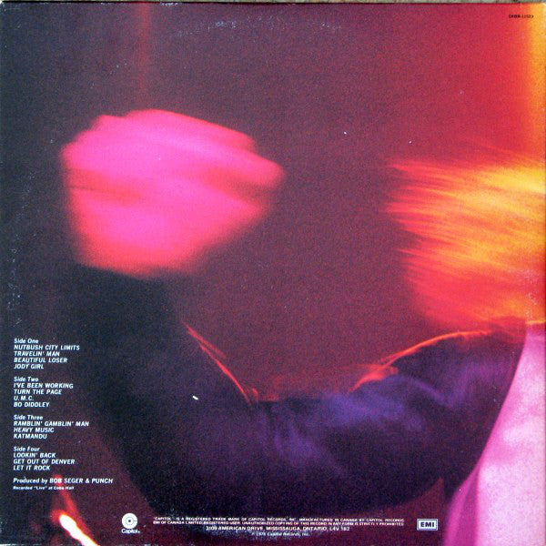 Bob Seger & The Silver Bullet Band* : Live Bullet (2xLP, Album, RE, Aut)