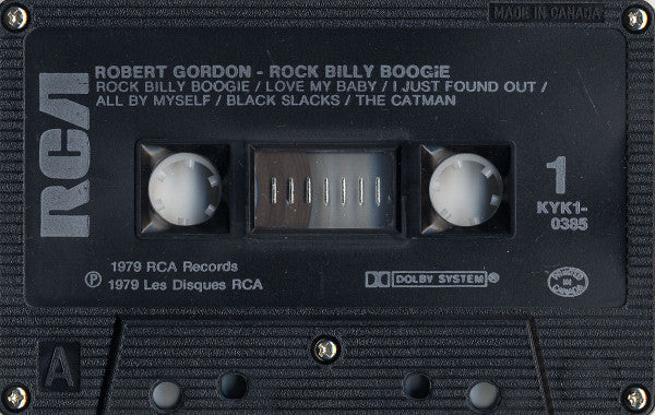 Robert Gordon (2) : Rock Billy Boogie (Cass, Album, RE, Dol)