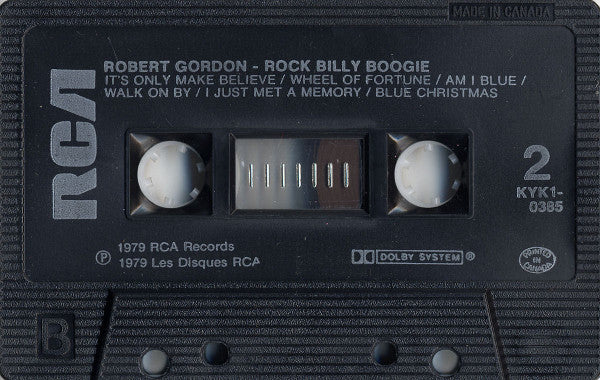 Robert Gordon (2) : Rock Billy Boogie (Cass, Album, RE, Dol)