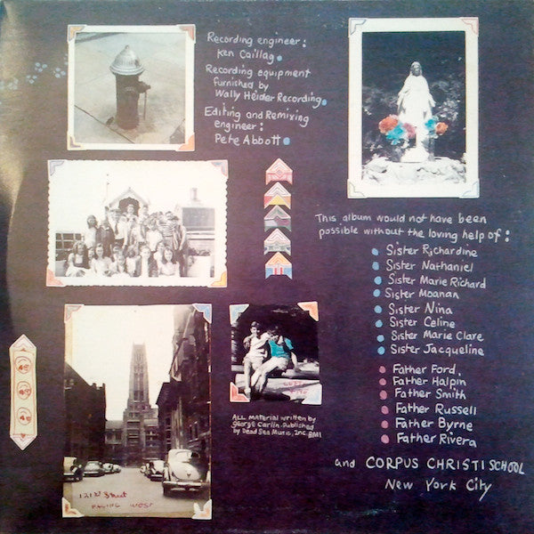 George Carlin : Class Clown (LP, Album, Gat)