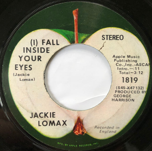 Jackie Lomax : How The Web Was Woven (7", Single, Scr)