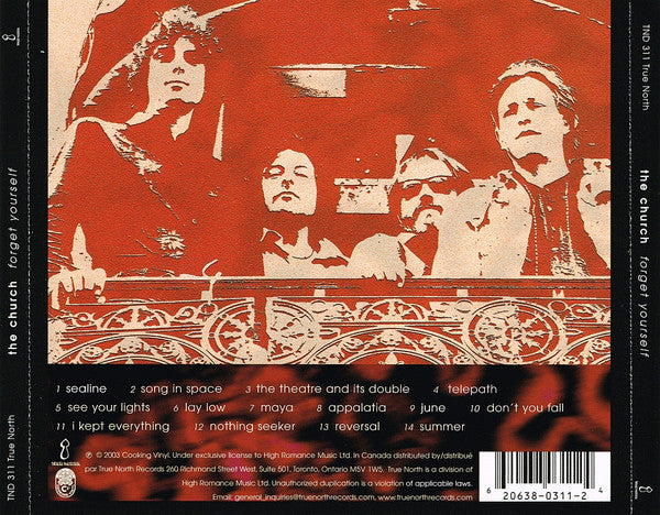 The Church : Forget Yourself (CD, Album)