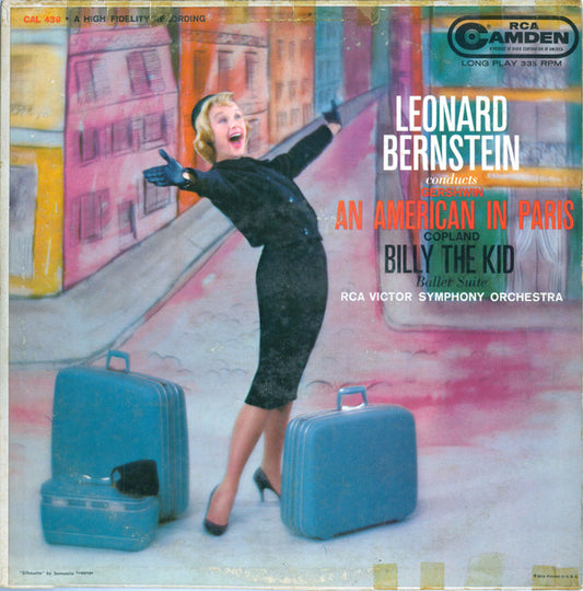 George Gershwin, Aaron Copland, Leonard Bernstein, RCA Victor Symphony Orchestra : An American In Paris / Billy The Kid Ballet Suite (LP)