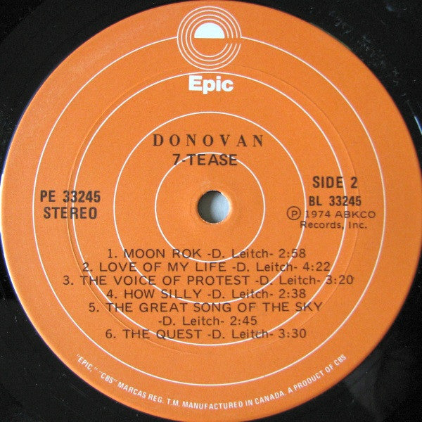 Donovan : 7-Tease (LP, Album)