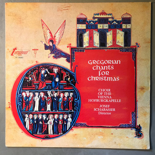 Choir Of The Vienna Hofburgkapelle*, Josef Schabasser : Gregorian Chants For Christmas (LP)