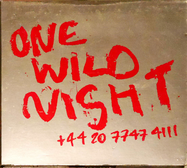Bon Jovi : One Wild Night (CD, Single, Promo)