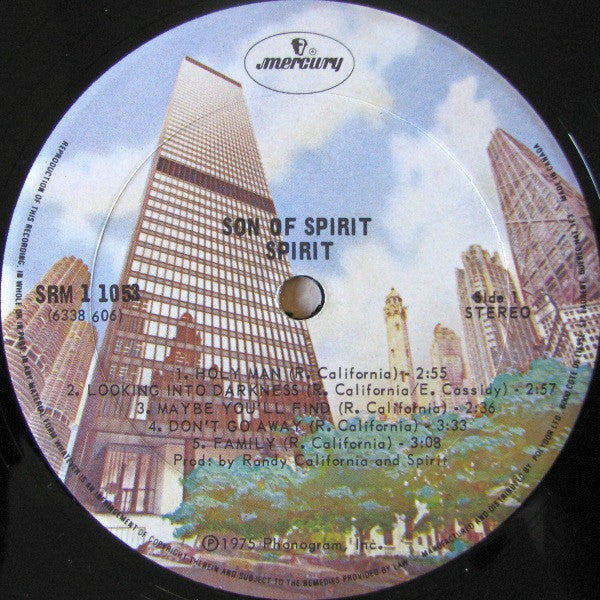 Spirit (8) : Son Of Spirit (LP, Album)
