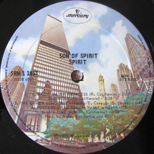 Spirit (8) : Son Of Spirit (LP, Album)
