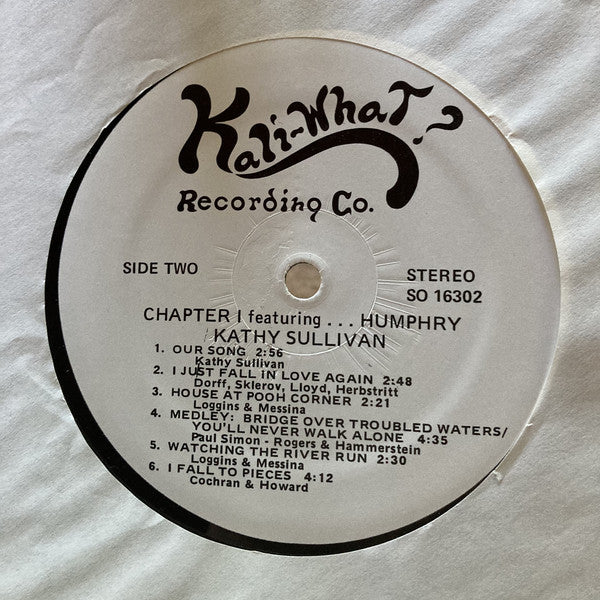 Kathy Sullivan (3) : Chapter 1 Featuring....Humphry (LP)