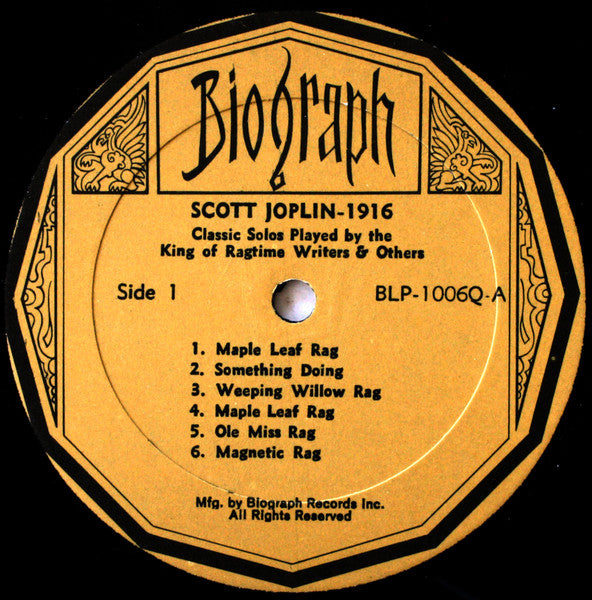 Scott Joplin : 1916 (LP)
