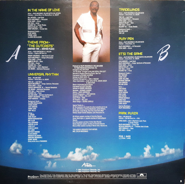 Ralph MacDonald : Universal Rhythm (LP, Album)