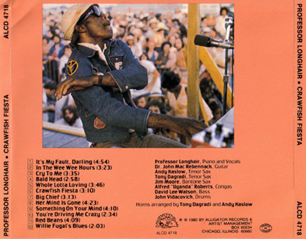 Professor Longhair : Crawfish Fiesta (CD, Album)
