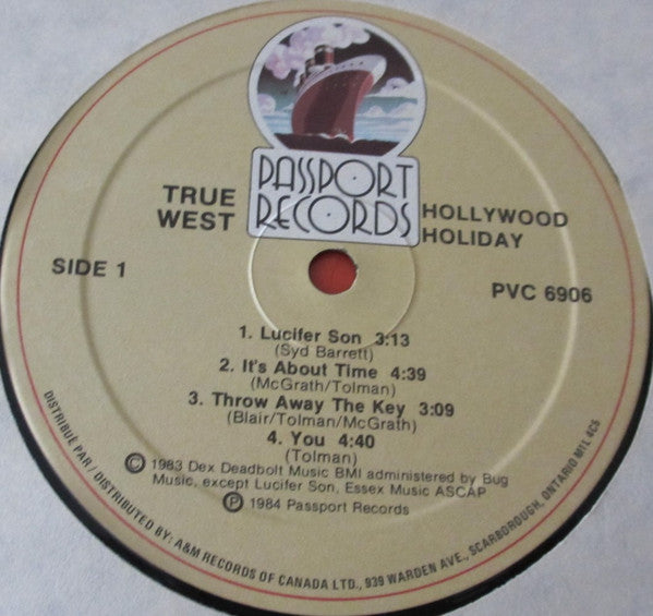 True West : Hollywood Holiday (LP, Comp)