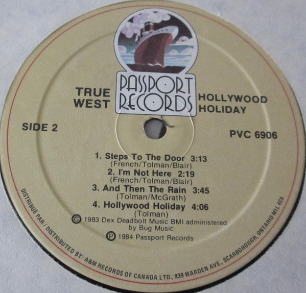 True West : Hollywood Holiday (LP, Comp)