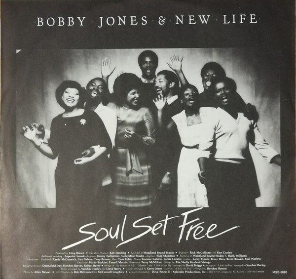 Bobby Jones And New Life : Soul Set Free (LP, Album)