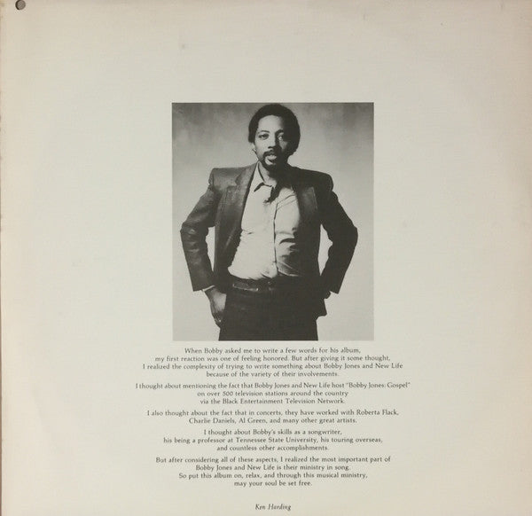 Bobby Jones And New Life : Soul Set Free (LP, Album)