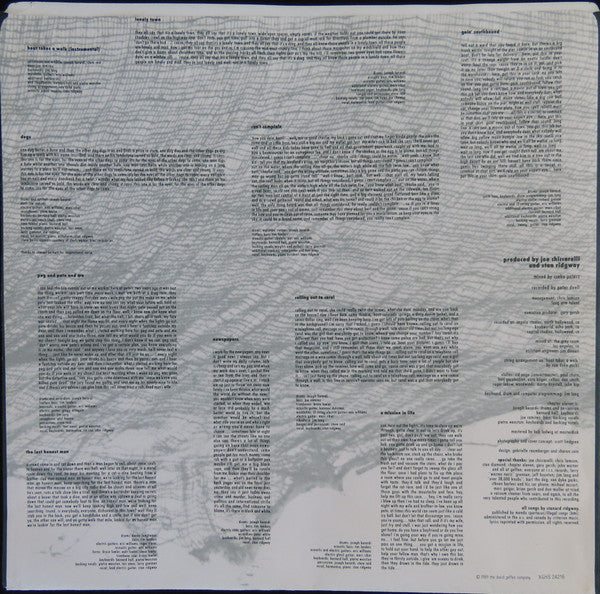 Stan Ridgway : Mosquitos (LP, Album)