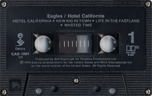 Eagles : Hotel California (Cass, Album, RE, Dol)