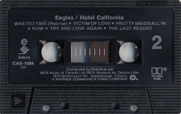 Eagles : Hotel California (Cass, Album, RE, Dol)