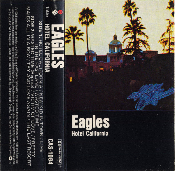 Eagles : Hotel California (Cass, Album, RE, Dol)