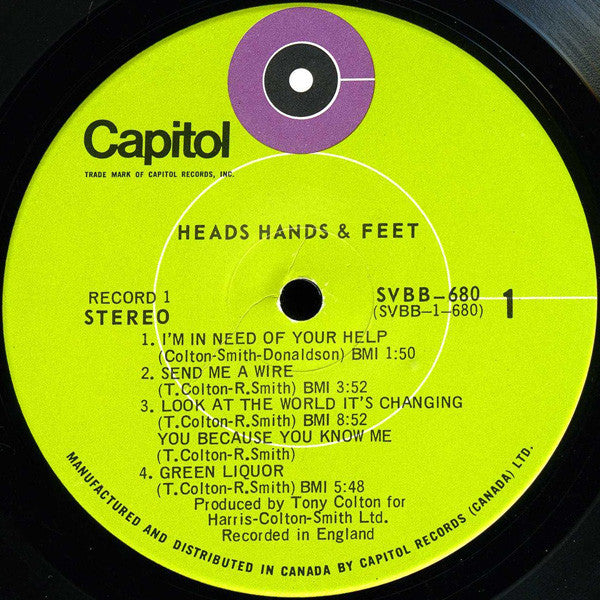 Heads Hands & Feet : Heads Hands & Feet (2xLP, Gat)