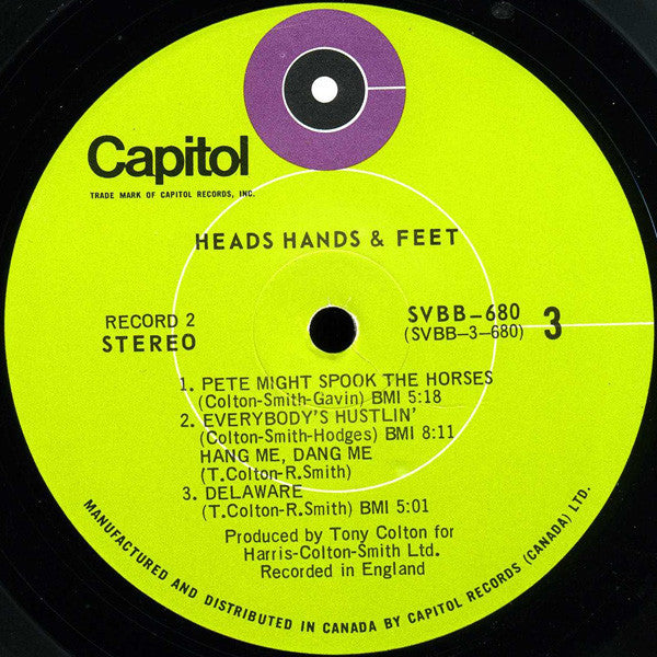 Heads Hands & Feet : Heads Hands & Feet (2xLP, Gat)