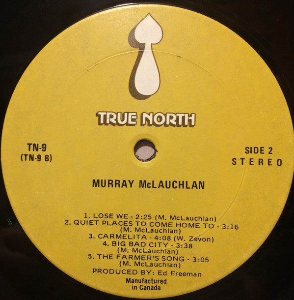Murray McLauchlan : Murray McLauchlan (LP, Album)