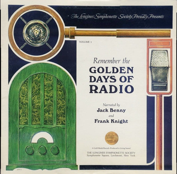 Jack Benny And Frank Knight : Remember The Golden Days Of Radio Volume 1 (LP)