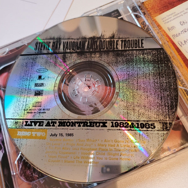 Stevie Ray Vaughan And Double Trouble* : Live At Montreux 1982 & 1985 (2xCD, Album)