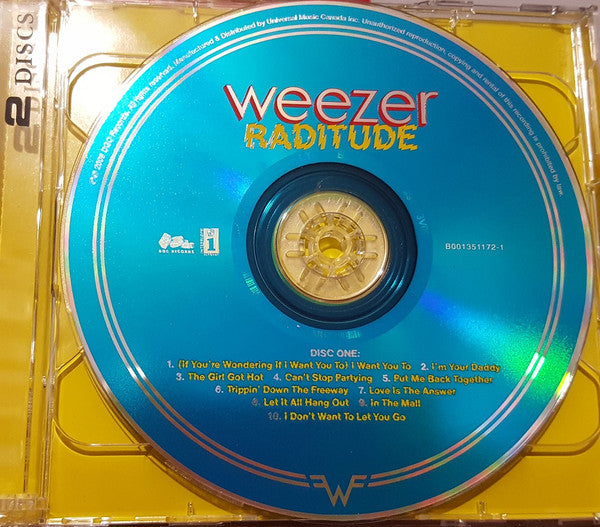 Weezer : Raditude (2xCD, Album)