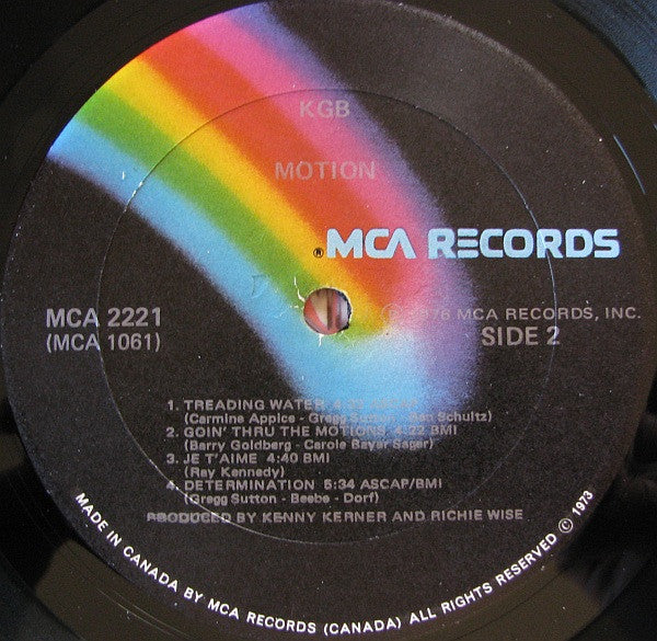 KGB (7) : Motion (LP, Album)