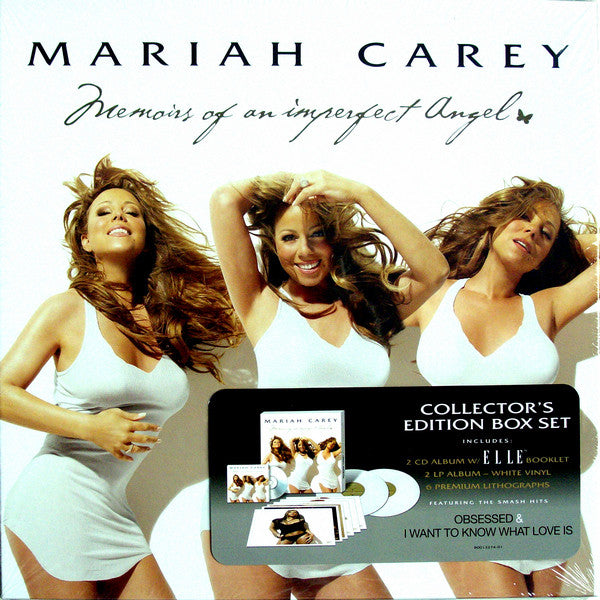 Mariah Carey : Memoirs Of An Imperfect Angel (2xLP, Ltd, Whi + CD, Album + CD, Enh + Box, Col)