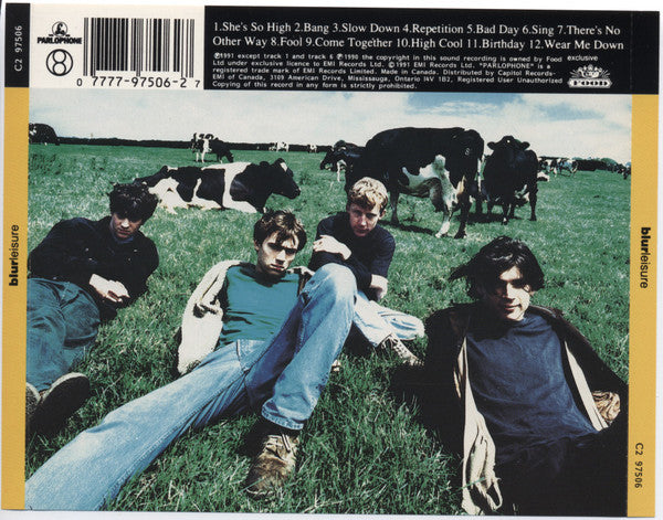 Blur : Leisure (CD, Album, RE)