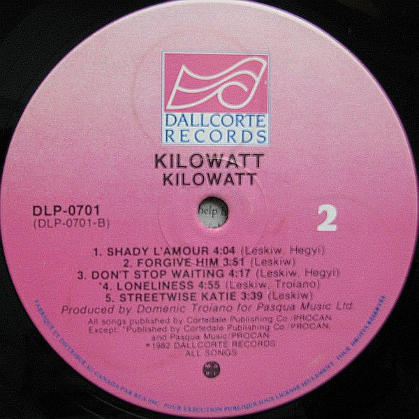 Kilowatt (3) : Kilowatt (LP, Album)