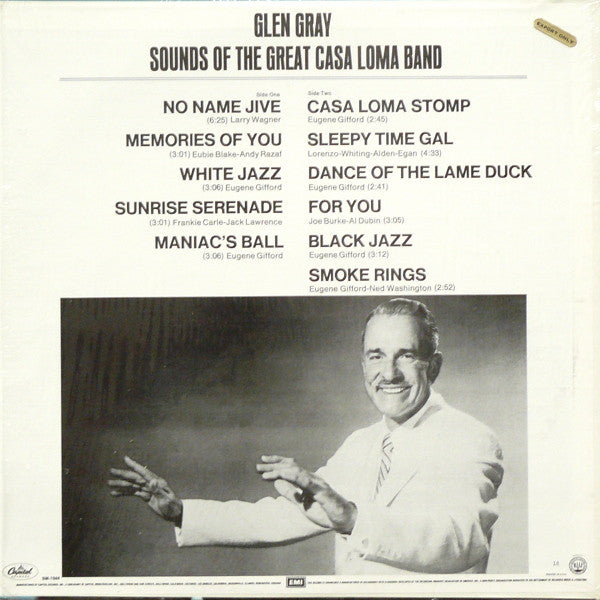 Glen Gray & The Casa Loma Orchestra : Sounds Of The Great Casa Loma Band (LP, Album, Mono)