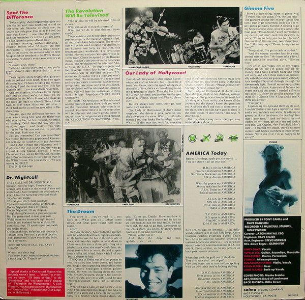 Tupelo Chain Sex : Spot The Difference (LP, Album)