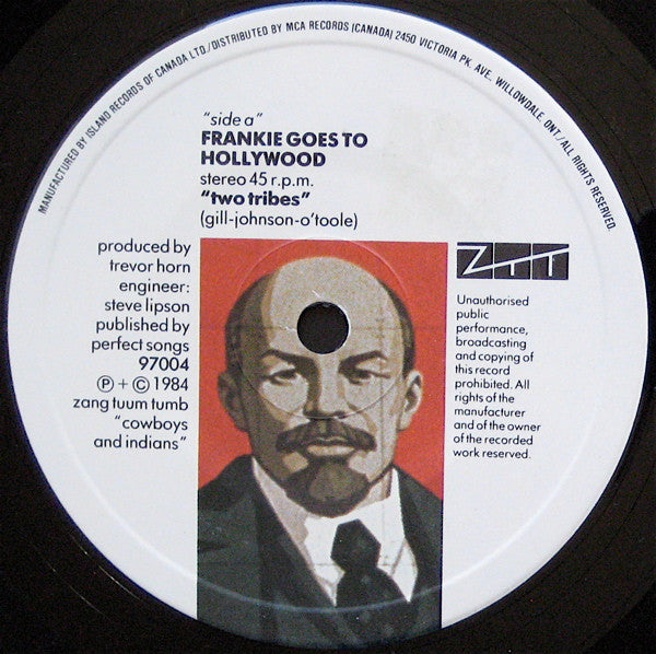 Frankie Goes To Hollywood : Two Tribes (7", Single)