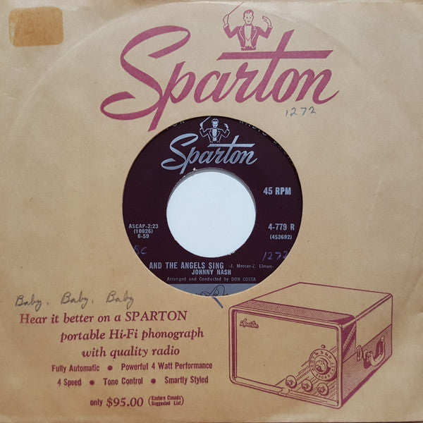 Johnny Nash : Baby, Baby, Baby (7")