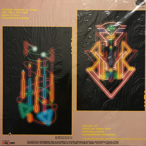 Walkie Talkies : Surveillance (LP, Album)